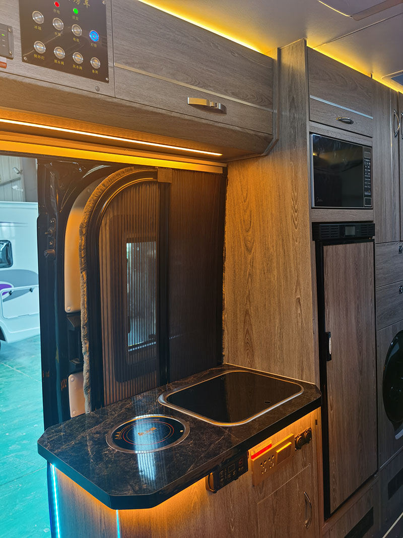 V90加长轴超高顶-后抽拉竖床